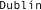 Dublín