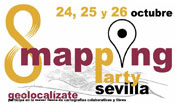 Mapping Party Sevilla 24,25 y 26 de octubre de 2.014