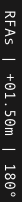  RFAs | +01.50m | 180º