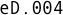 eD.004