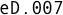 eD.007