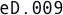 eD.009