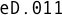 eD.011