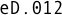 eD.012