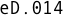 eD.014